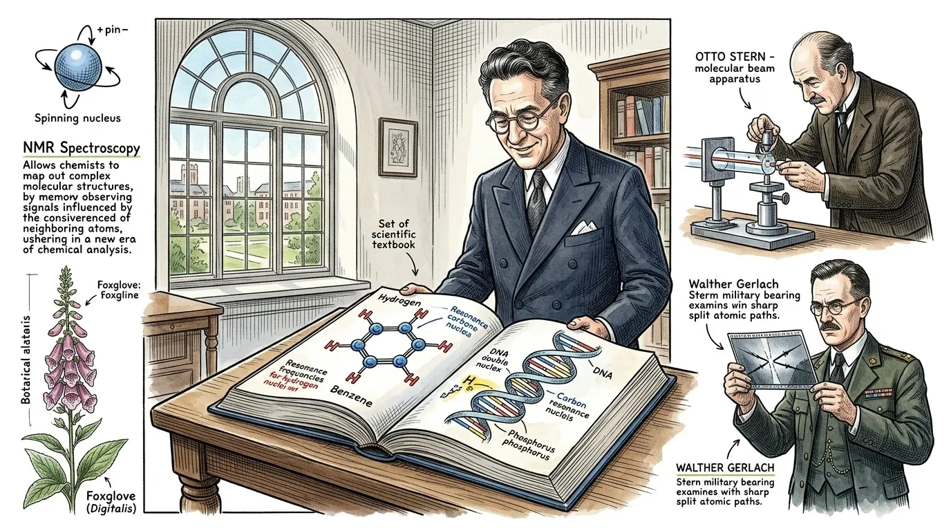 拉比的共振方法为他赢得了1944年的诺贝尔物理学奖,该方法为一场远超核物理领域的革命奠定了基础。第二次世界大战后不久,研究人员将他的工作扩展到液体和… 拉比的共振方法为他赢得了1944年的诺贝尔物理学奖,该方法为一场远超核物理领域的革命奠定了基础。第二次世界大战后不久,研究人员将他的工作扩展到液体和…