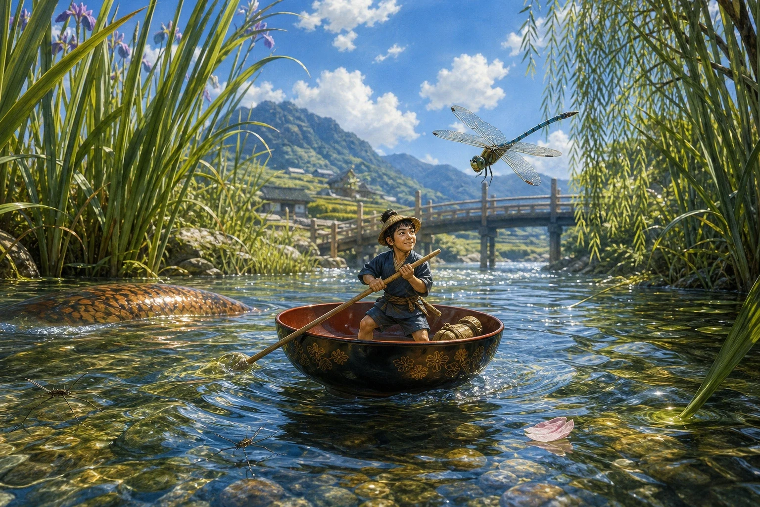 They did not try to stop him, which took both of them a great deal of effort. His mother sewed him a travelling kimono and his father walked him down to the… They did not try to stop him, which took both of them a great deal of effort. His mother sewed him a travelling kimono and his father walked him down to the…