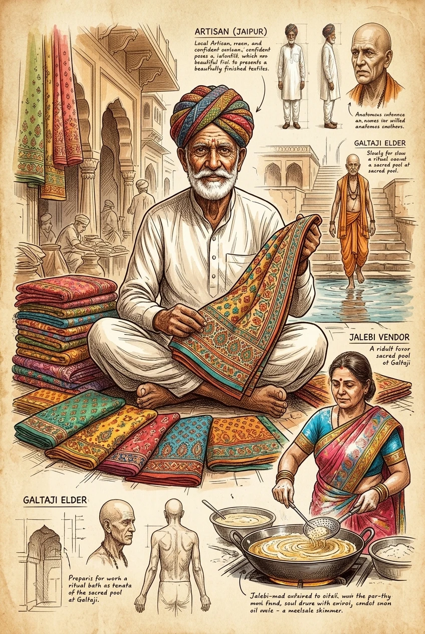 Jaipur, India — 图书封面 — Wonder Travel