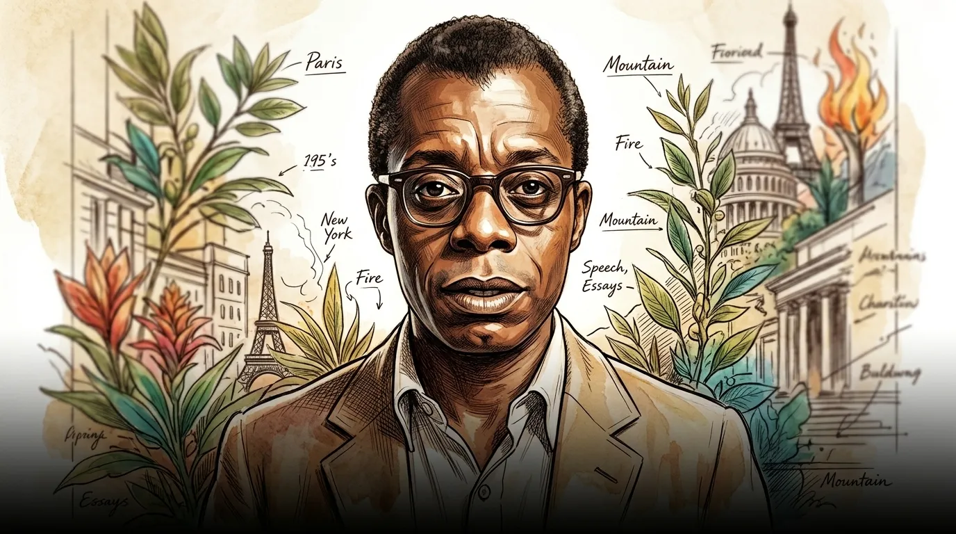 James Baldwin — 图书封面 — Wonder People