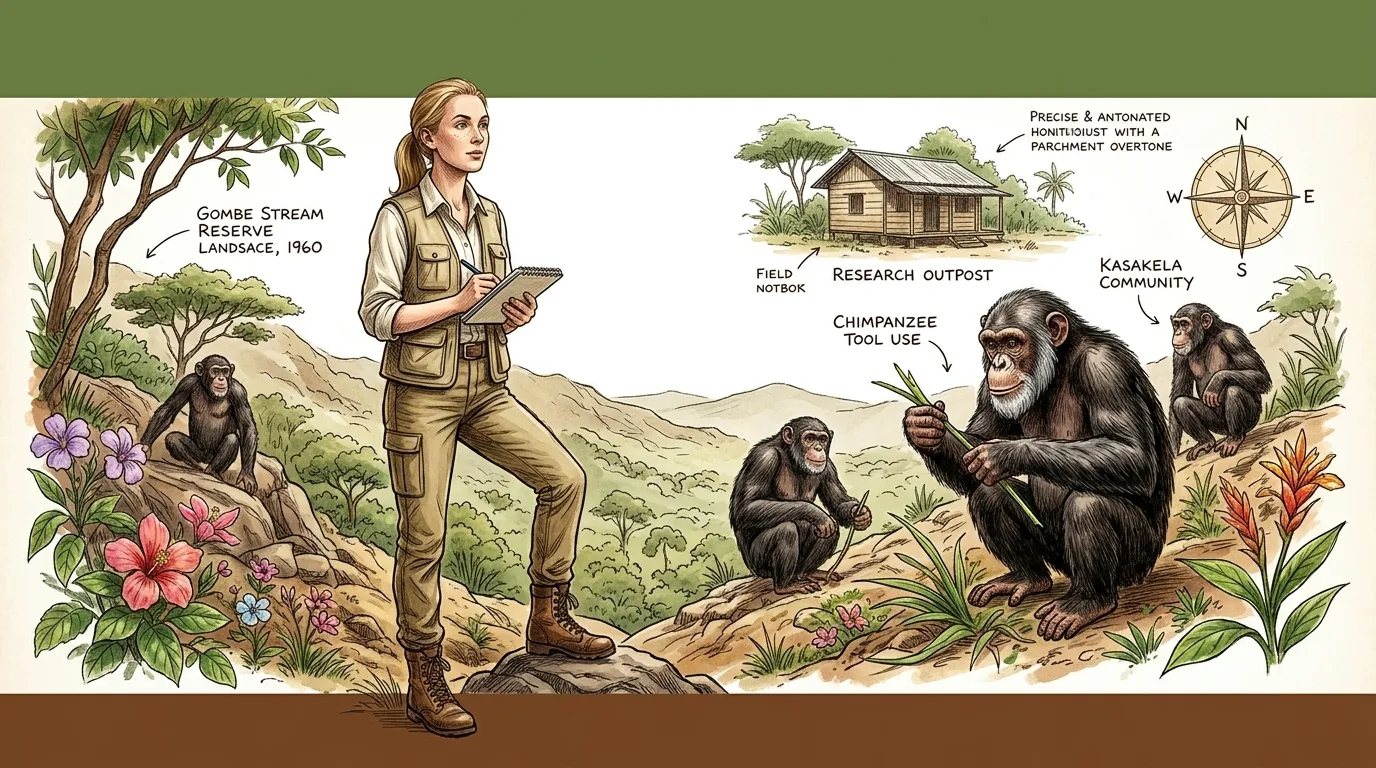 Jane Goodall — 图书封面 — Wonder Science