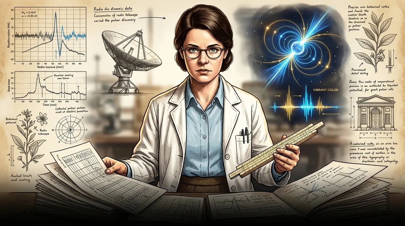 Jocelyn Bell Burnell — 图书封面 — Wonder Science