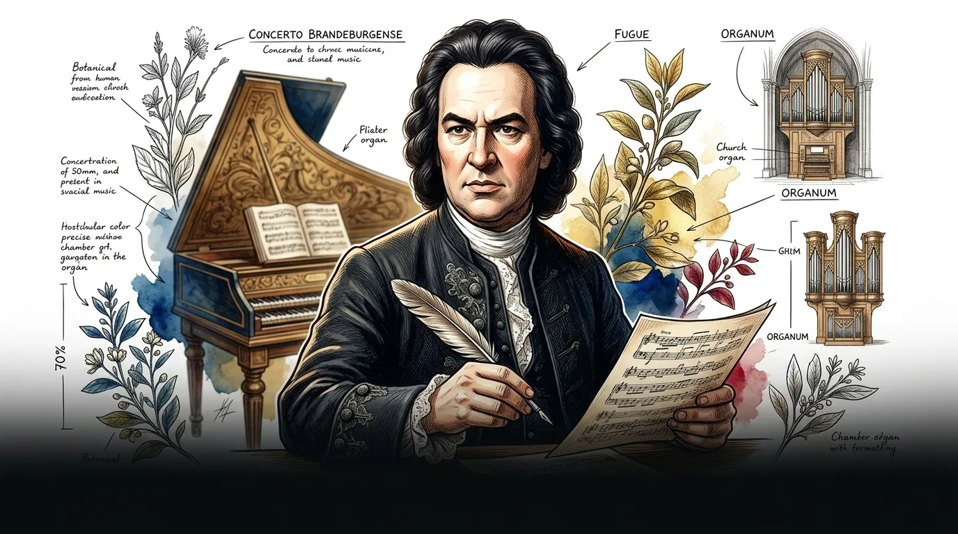Johann Sebastian Bach — 图书封面 — Wonder People