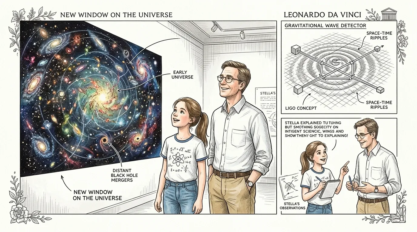 Kip Thorne — page 8 illustration — Wonder Science