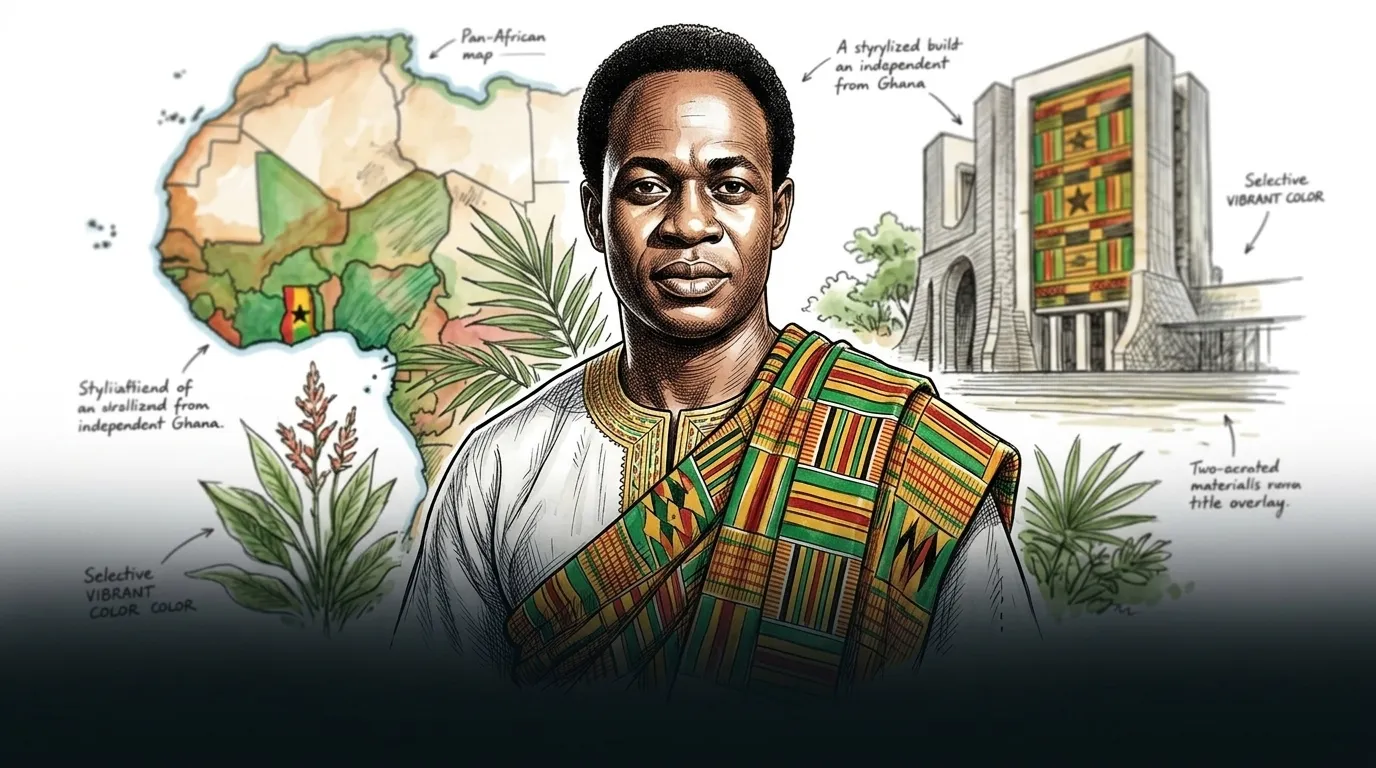 Kwame Nkrumah — 图书封面 — Wonder People