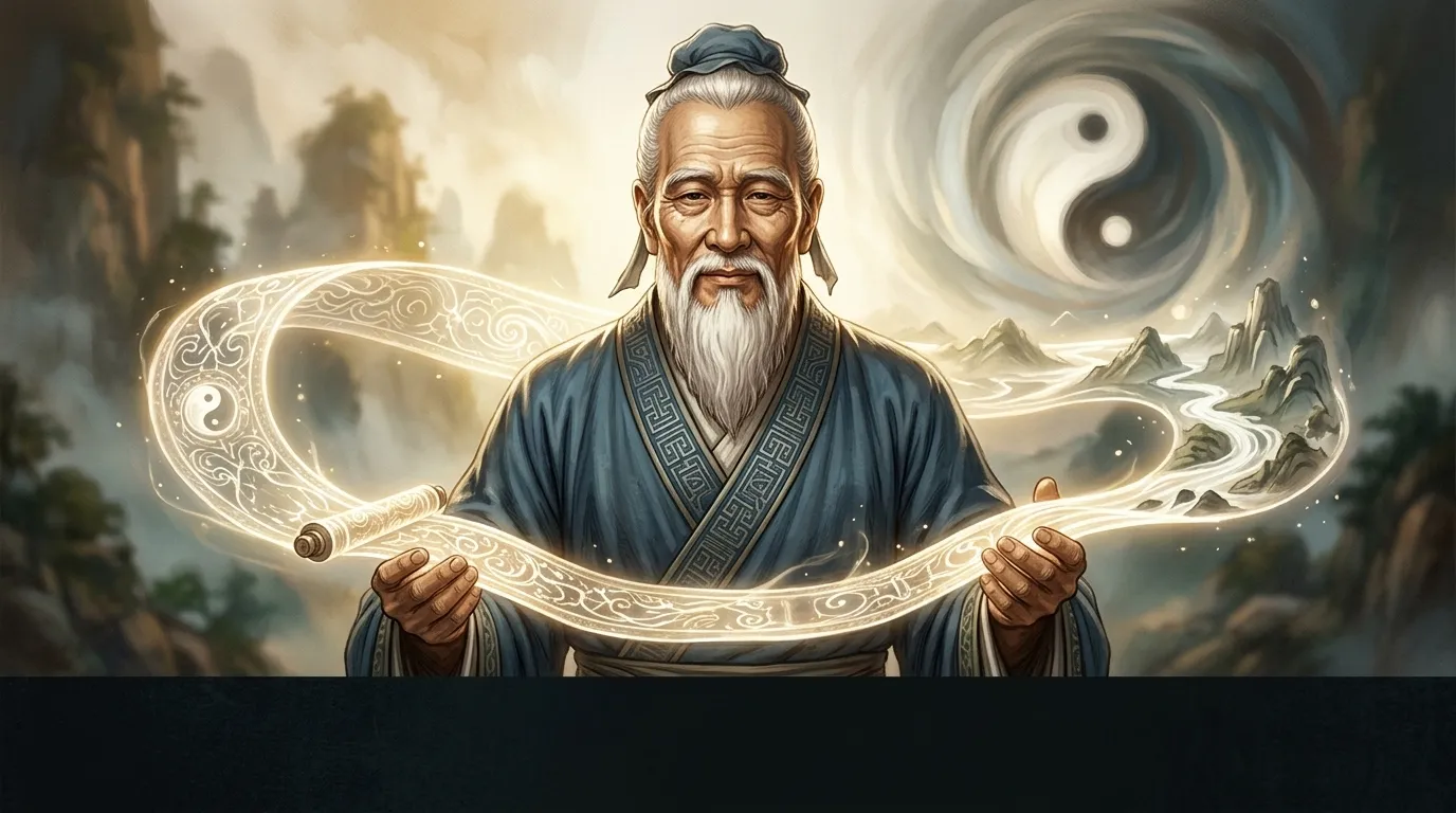 Laozi — 图书封面 — Wonder Philosophy
