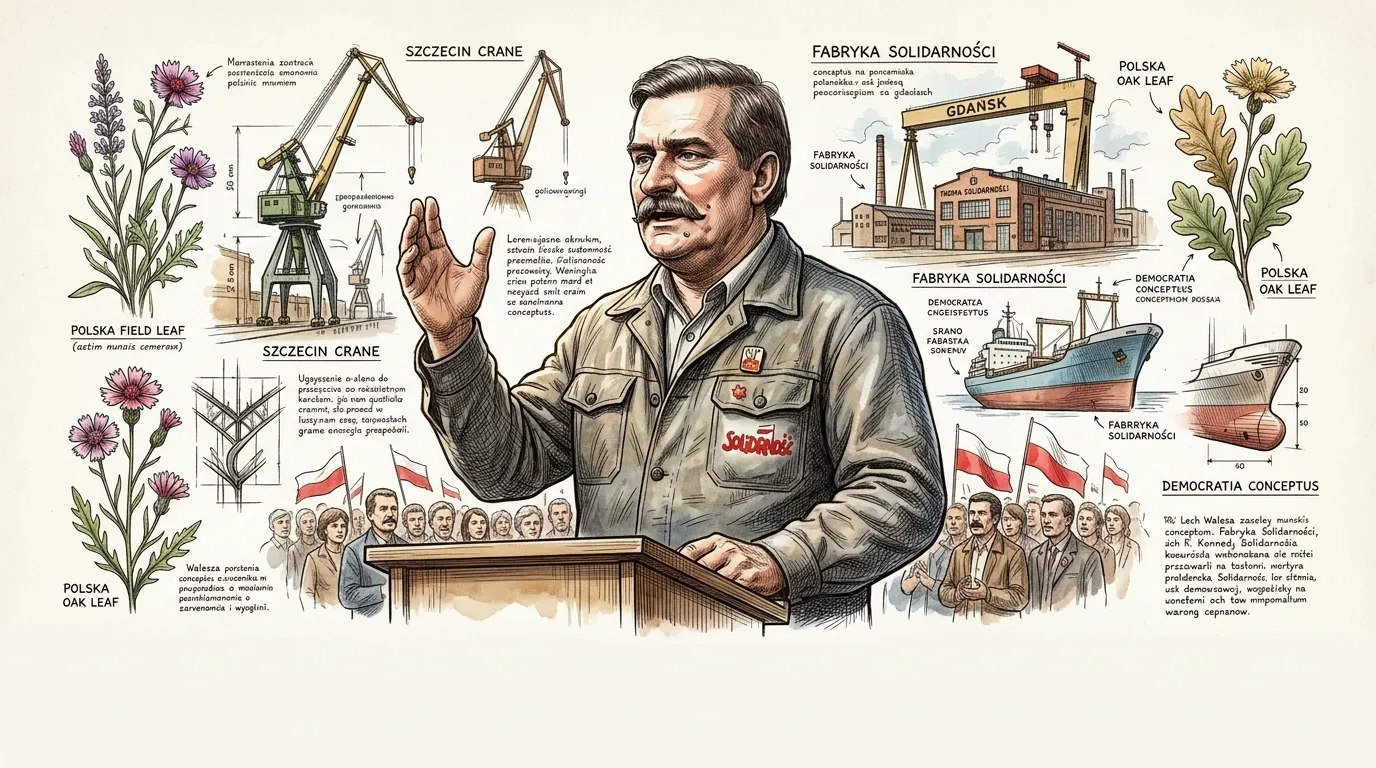 Lech Walesa — 图书封面 — Wonder People