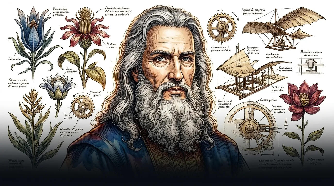 Leonardo da Vinci — 图书封面 — Wonder People