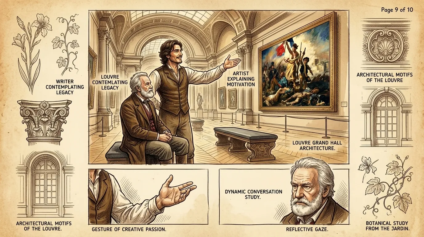 Years later, 'Liberty Leading the People' found its home in the Louvre Museum. It inspired generations of artists and revolutionaries. Years later, 'Liberty Leading the People' found its home in the Louvre Museum. It inspired generations of artists and revolutionaries.