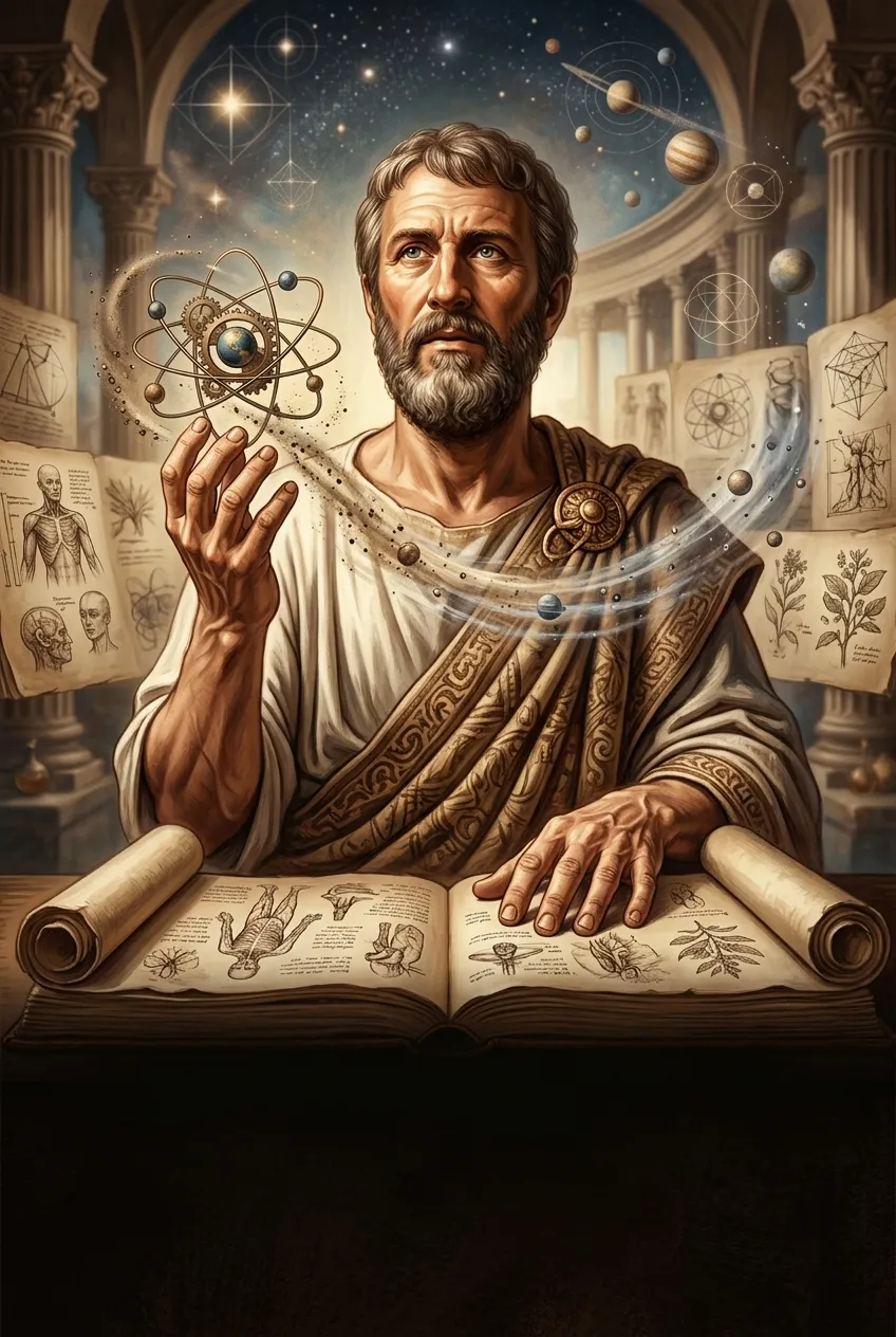 Lucretius — 图书封面 — Wonder Philosophy