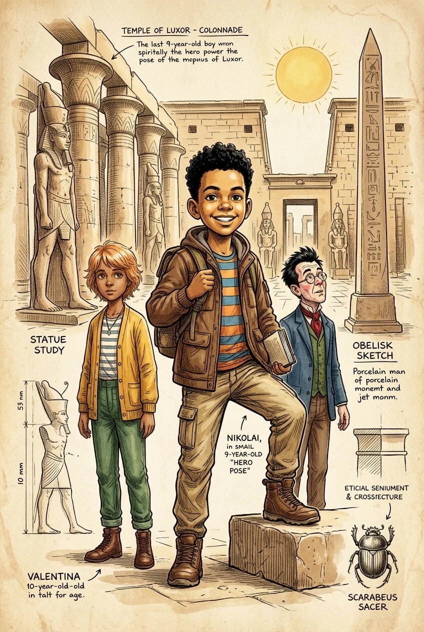 Luxor Today: The World's Largest Open-Air Museum — book cover — Wonder Books
