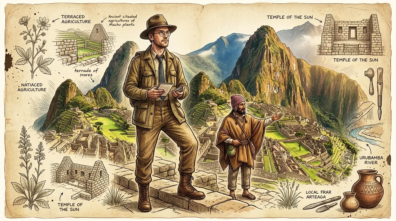 Machu Picchu (Cusco, Peru — c. 1450) — 图书封面 — Wonder Arts