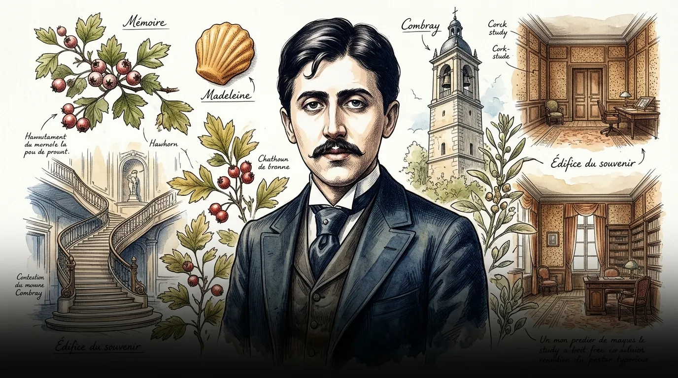 Marcel Proust — 图书封面 — Wonder People