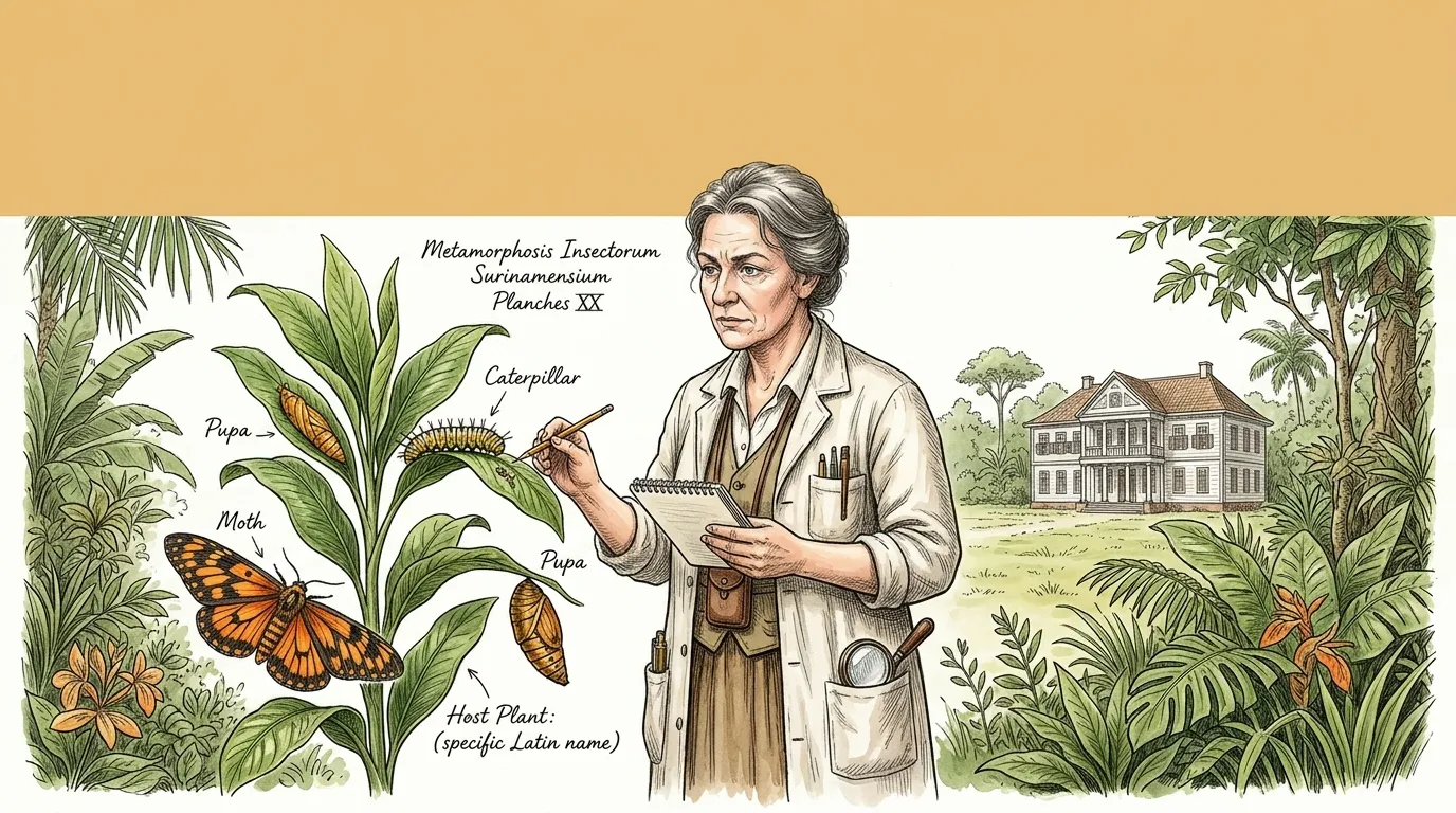 Maria Sibylla Merian — 图书封面 — Wonder Science