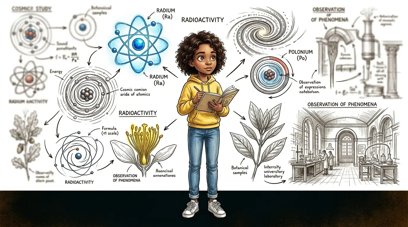 Marie Curie — 图书封面 — Wonder Science
