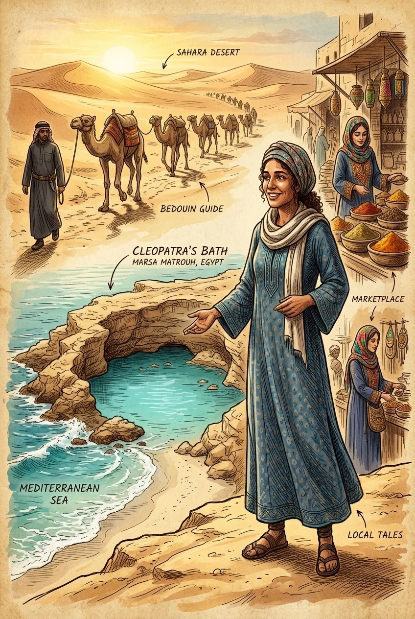 Marsa Matrouh, Egypt — 图书封面 — Wonder Travel