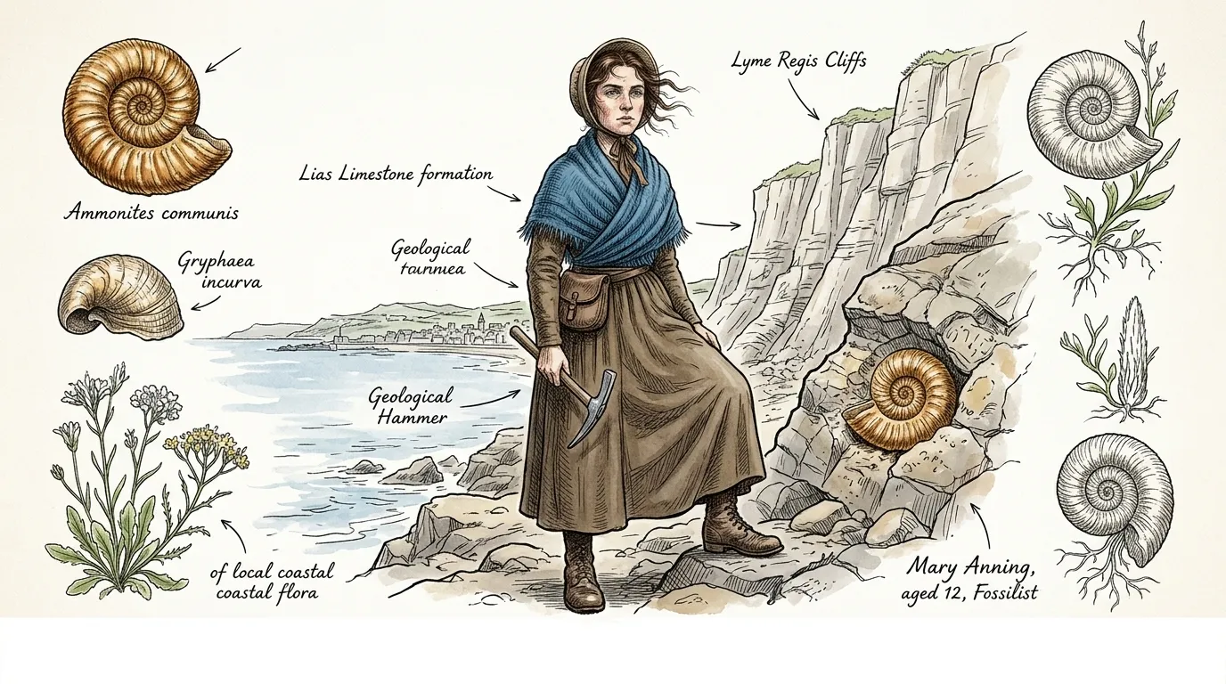 Mary Anning — 图书封面 — Wonder Science