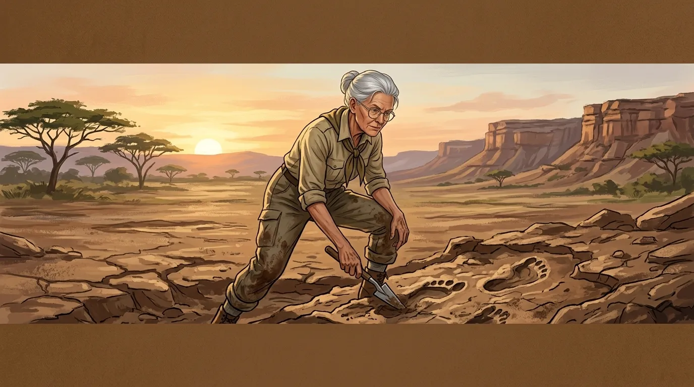 Mary Leakey — 图书封面 — Wonder Science