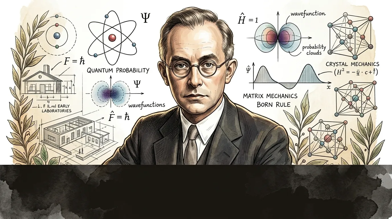 Max Born — 图书封面 — Wonder Science
