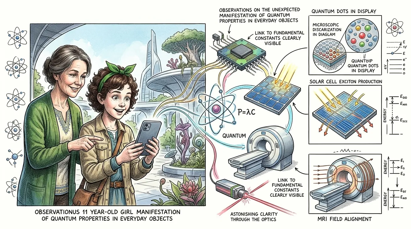量子力学源于普朗克的工作,对现代科技至关重要。激光、晶体管、太阳能电池和医学成像设备都依赖量子原理。没有普朗克常数,这些技术都不会存在。 量子力学源于普朗克的工作,对现代科技至关重要。激光、晶体管、太阳能电池和医学成像设备都依赖量子原理。没有普朗克常数,这些技术都不会存在。