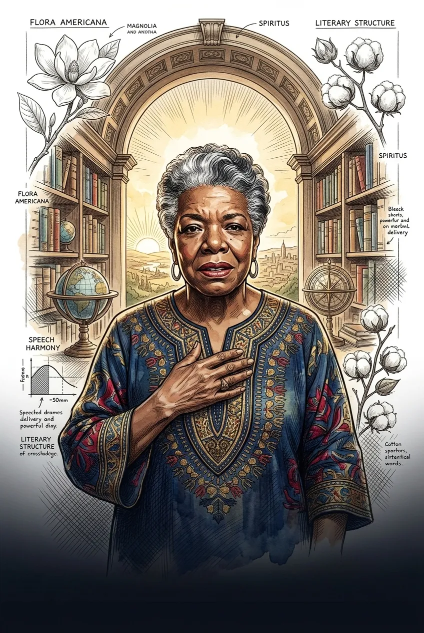 Maya Angelou — 图书封面 — Wonder People