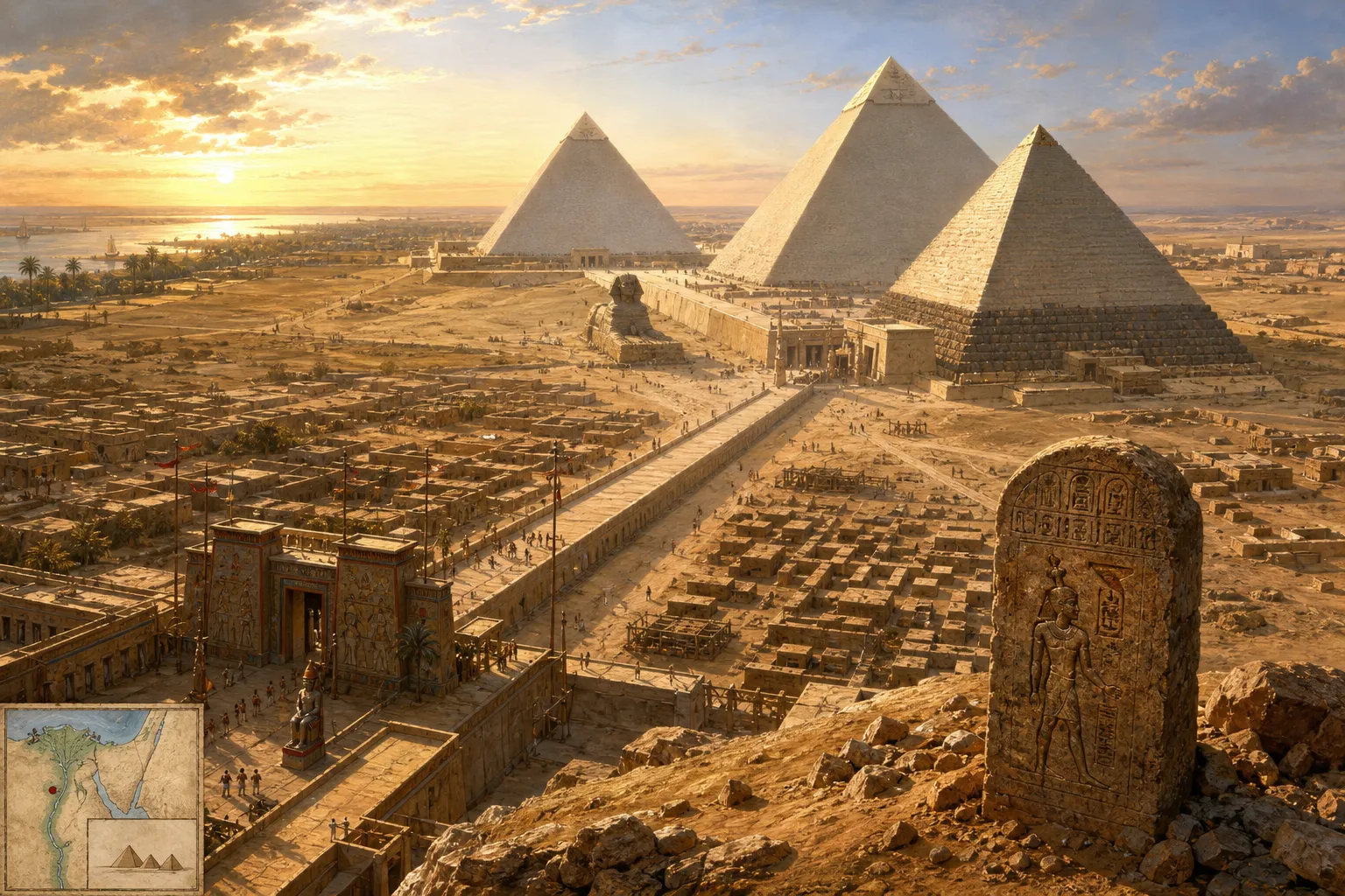 Menkaure, who ruled ancient Egypt approximately 4,550 years ago, stands as the last great pyramid builder of Giza. While his predecessors, including his father… Menkaure, who ruled ancient Egypt approximately 4,550 years ago, stands as the last great pyramid builder of Giza. While his predecessors, including his father…