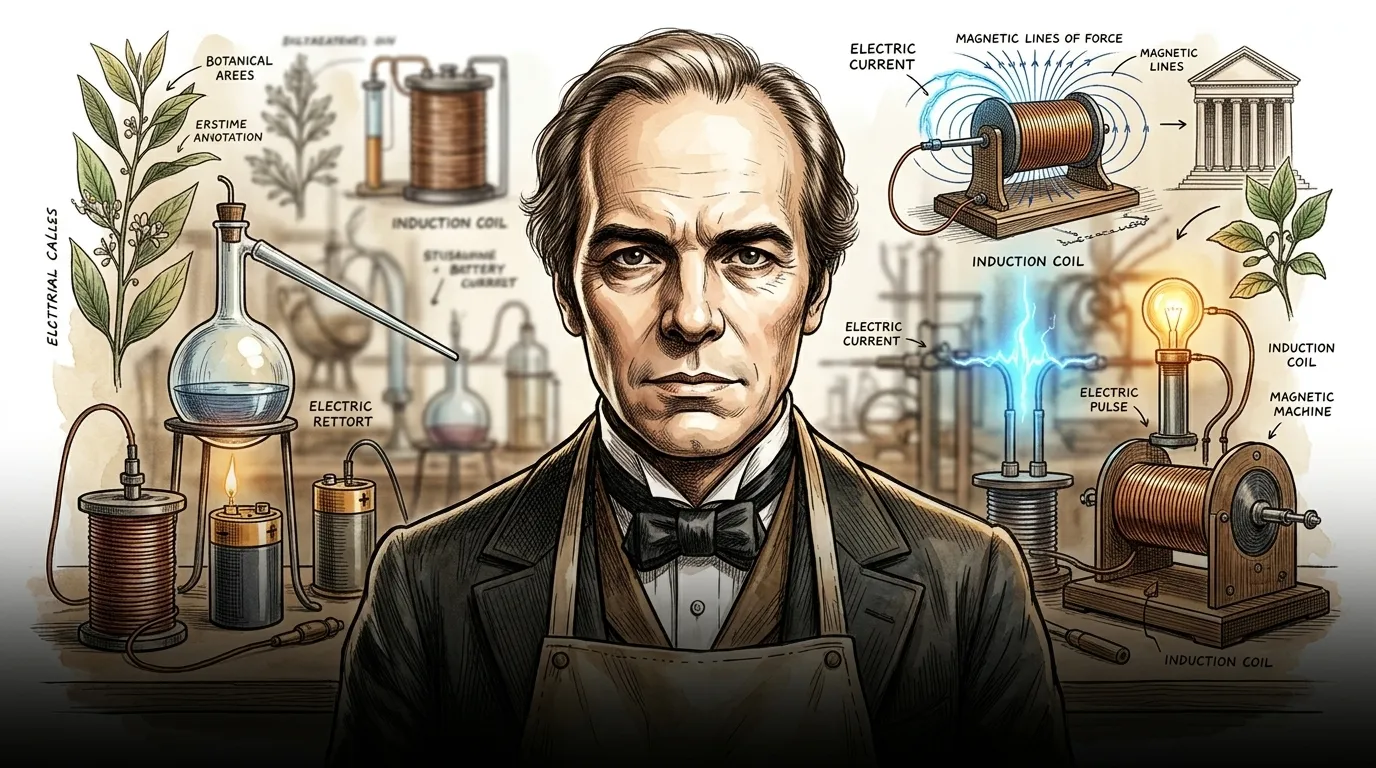 Michael Faraday — 图书封面 — Wonder People