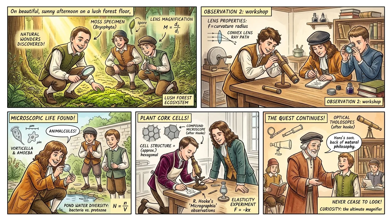 Microscope — page 1 illustration — Wonder Inventions Microscope — page 1 illustration — Wonder Inventions