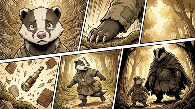 "Who dares trespass in my sanctuary?" the figure boomed, its voice like rumbling thunder. "Leave now, before I lose my patience!" "Who dares trespass in my sanctuary?" the figure boomed, its voice like rumbling thunder. "Leave now, before I lose my patience!"