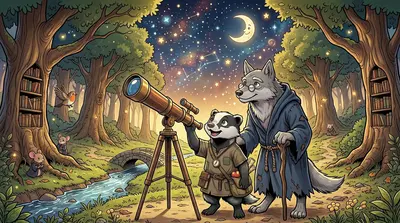 "My name is Silas," the wolf continued. "I was a scholar, too, until I lost my way. Perhaps... perhaps you can help me find it again." Barnaby smiled, his heart… "My name is Silas," the wolf continued. "I was a scholar, too, until I lost my way. Perhaps... perhaps you can help me find it again." Barnaby smiled, his heart…