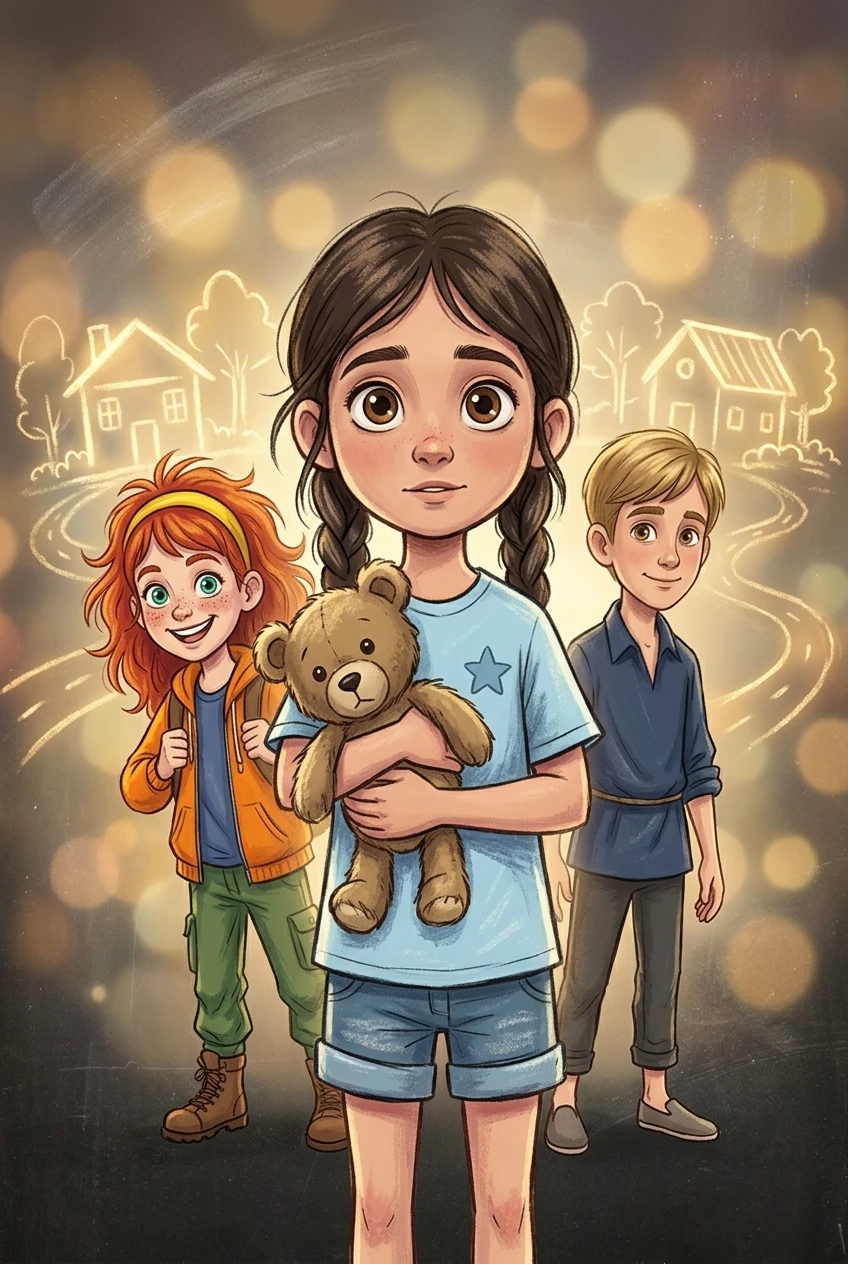 搬到新城镇 — 图书封面 — Wonder Books