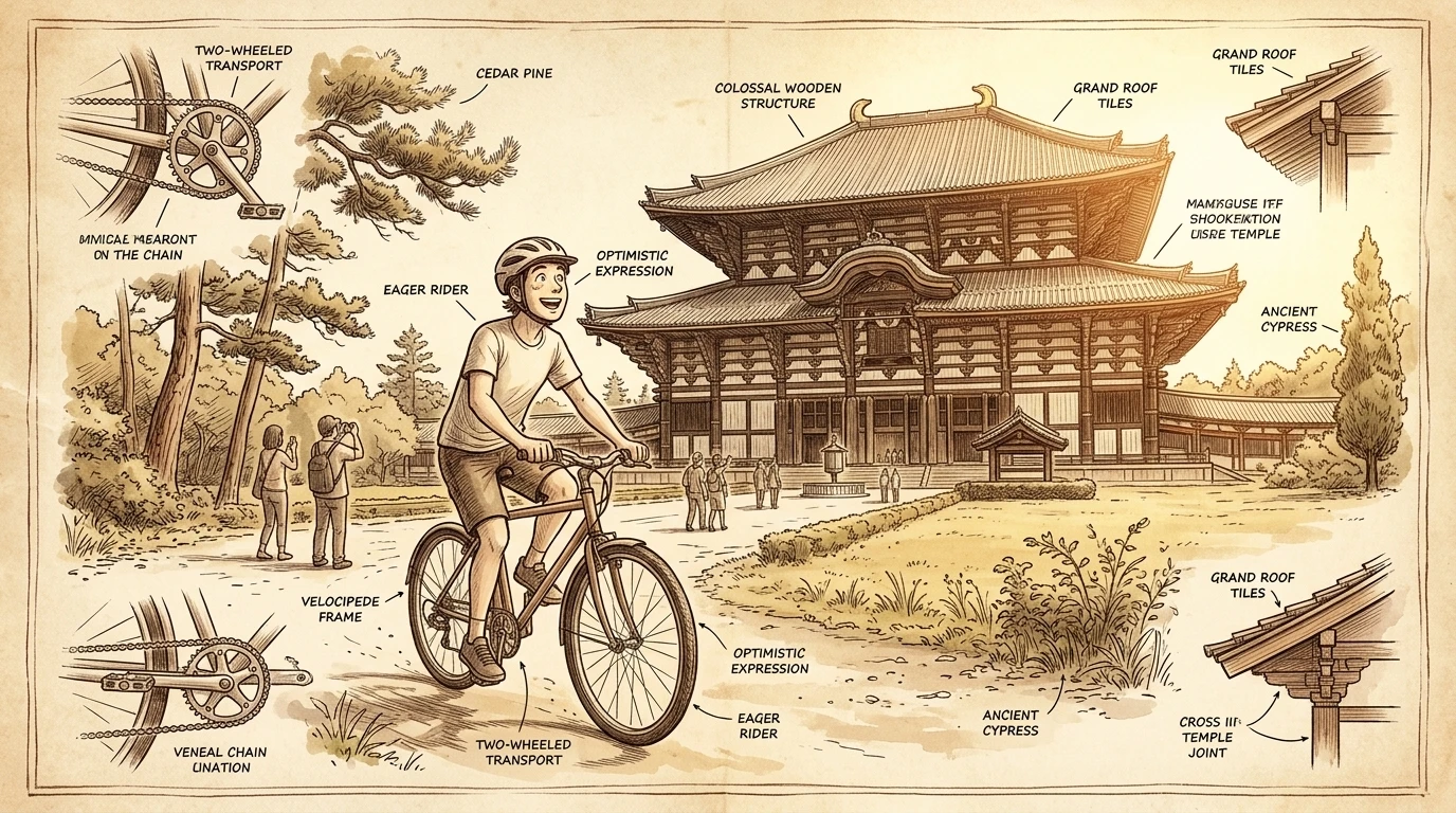 日本奈良,一座历史悠久的城市,孕育着宏伟的东大寺,它是日本丰富文化遗产的见证。寺内供奉着一尊巨大的青铜佛像,是世界上最大的木结构建筑之一。 日本奈良,一座历史悠久的城市,孕育着宏伟的东大寺,它是日本丰富文化遗产的见证。寺内供奉着一尊巨大的青铜佛像,是世界上最大的木结构建筑之一。