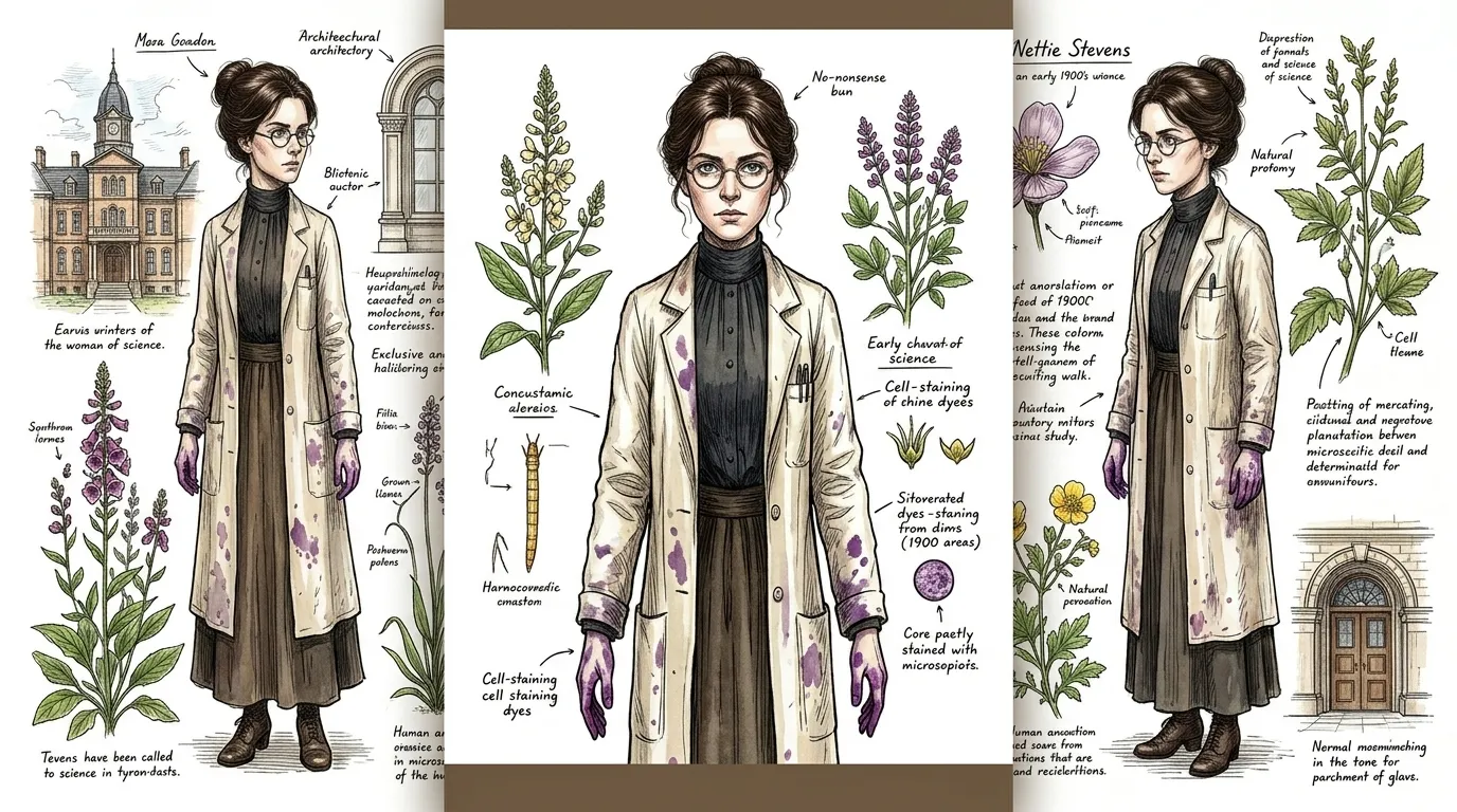 Nettie Stevens — 图书封面 — Wonder Science