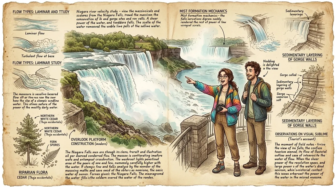 Niagara by Frederic Edwin Church (USA — 1857) — page 6 illustration — Wonder Arts Niagara by Frederic Edwin Church (USA — 1857) — page 6 illustration — Wonder Arts