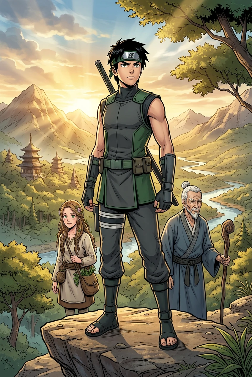 Ninja Promise: Scars of Honor — 图书封面 — Wonder Comics
