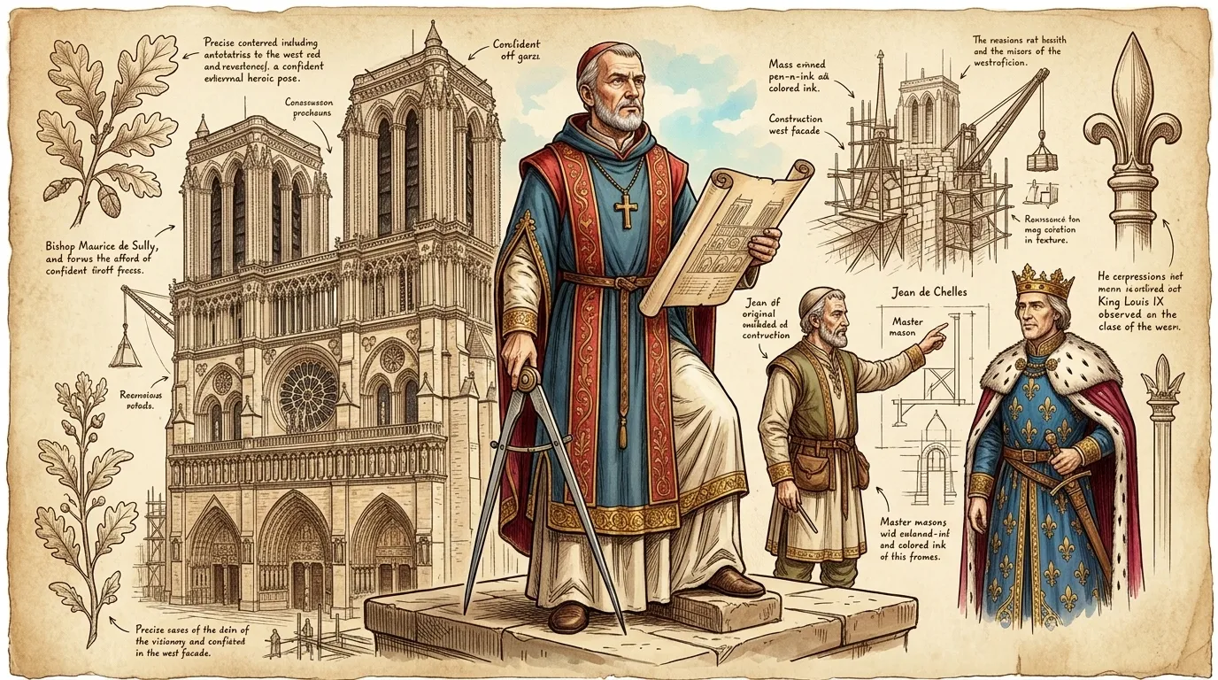 Notre-Dame Cathedral (Paris, France — 1345) — 图书封面 — Wonder Arts
