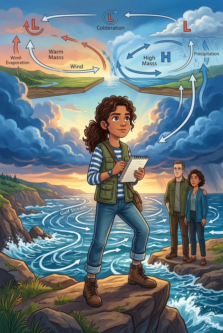 Ocean Currents and Weather — 图书封面 — Wonder Science