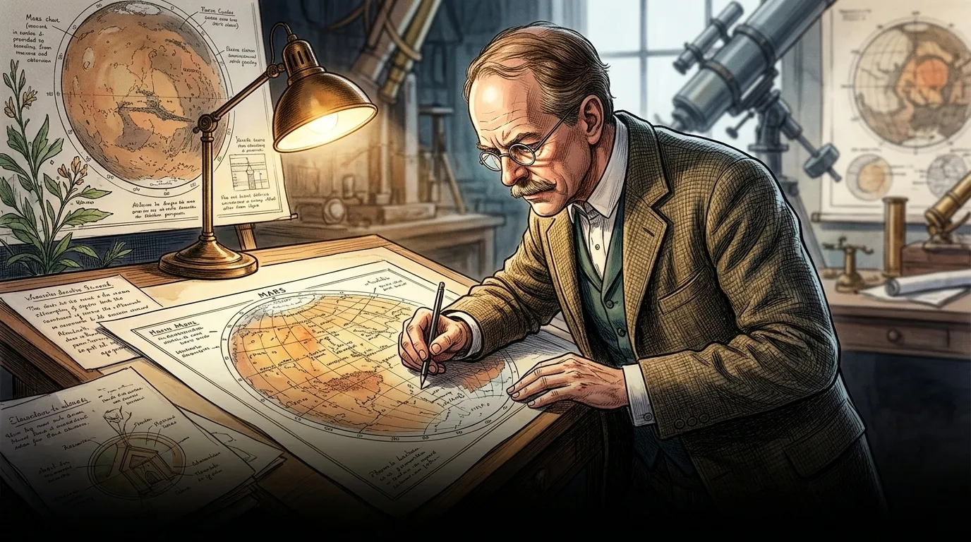 Percival Lowell — 图书封面 — Wonder Science