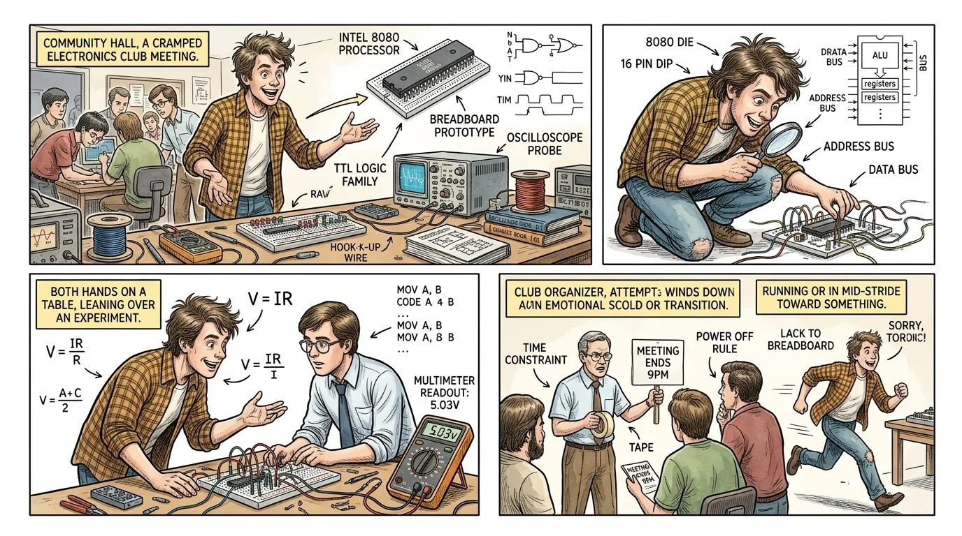 L'introduction de l'Intel quatre mille quatre en mille neuf cent soixante et onze, suivie par le plus puissant huit mille quatre-vingts en mille neuf cent…