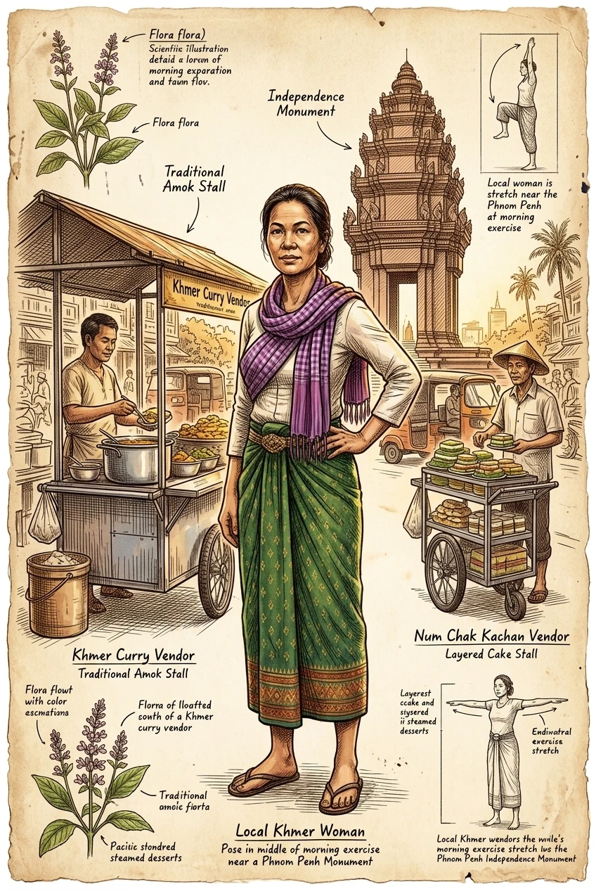 Phnom Penh, Cambodia — 图书封面 — Wonder Travel