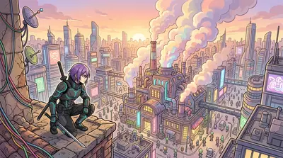 Phoenix landed hard on a crumbling rooftop overlooking the inferno, their breath catching in their throat. What have they done?