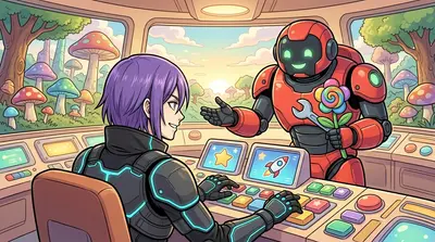 Leaping and weaving, Phoenix dodged the relentless barrage. With a final burst of speed, they reached the control panel, their fingers flying across the keys.