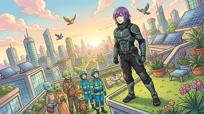 With renewed resolve, Phoenix straightened their shoulders, their gaze fixed on the horizon. They were the city's protector, its shield against the darkness.