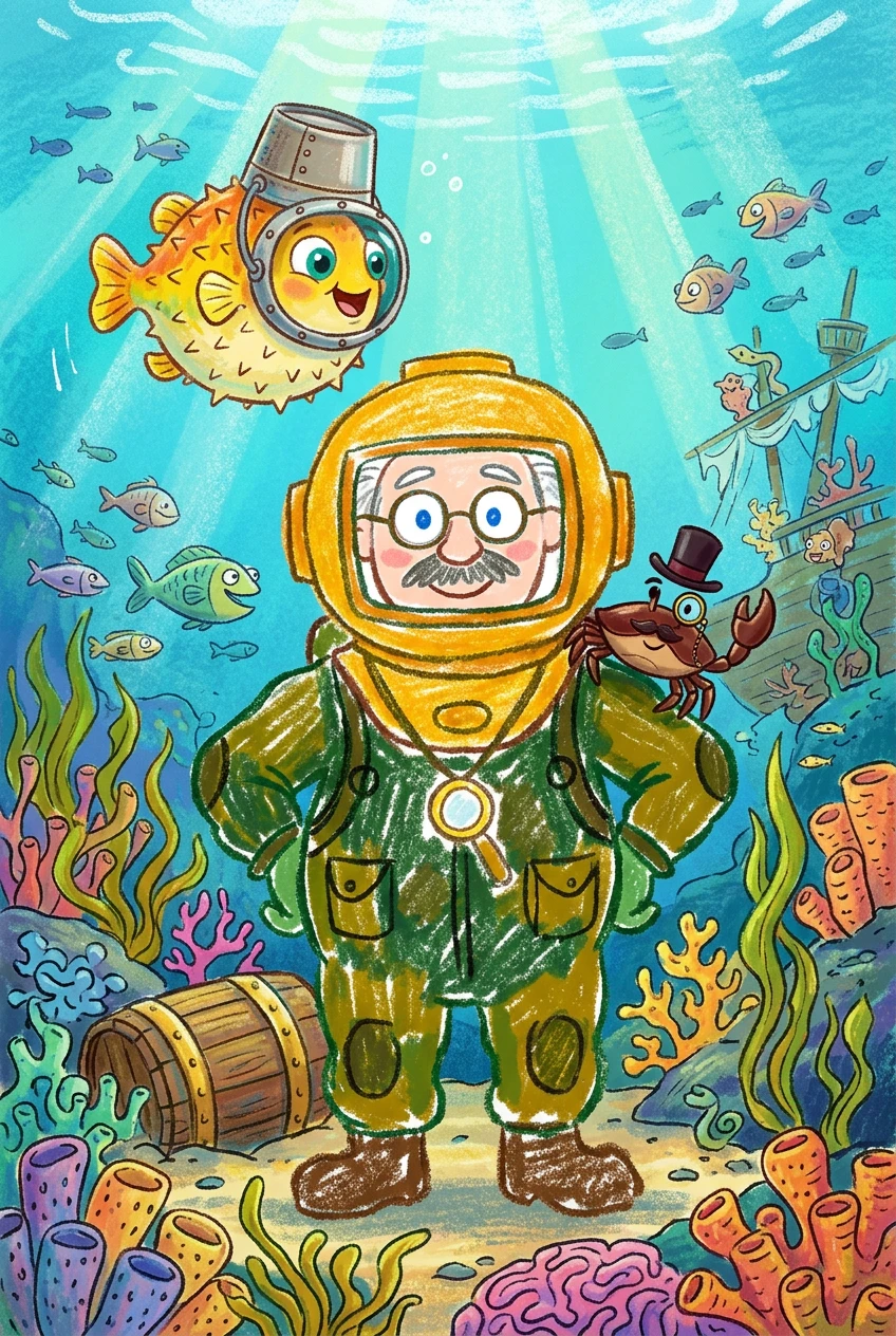 班布尔教授的无底饼干桶 — 图书封面 — Wonder Books