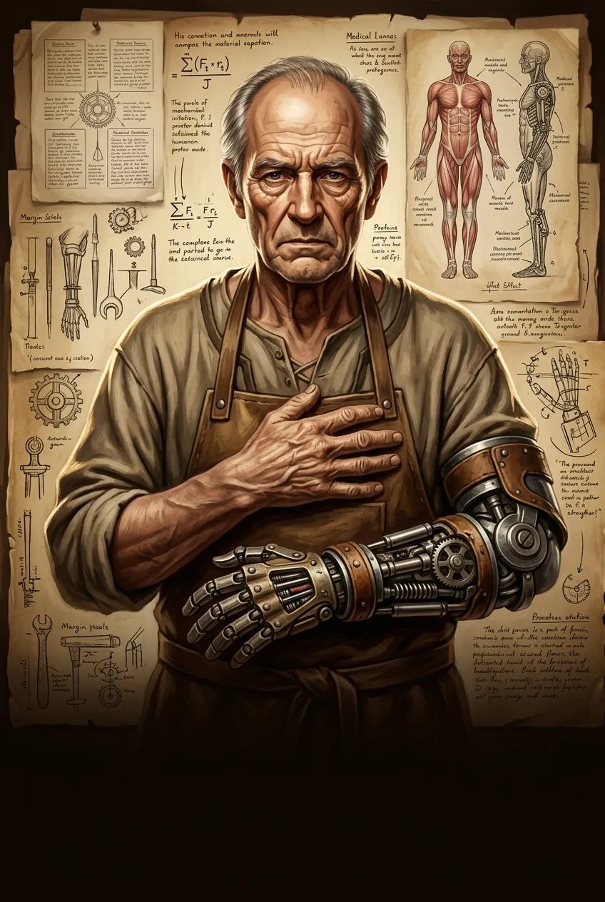 Prosthetic Limb — غلاف الكتاب — Wonder Inventions