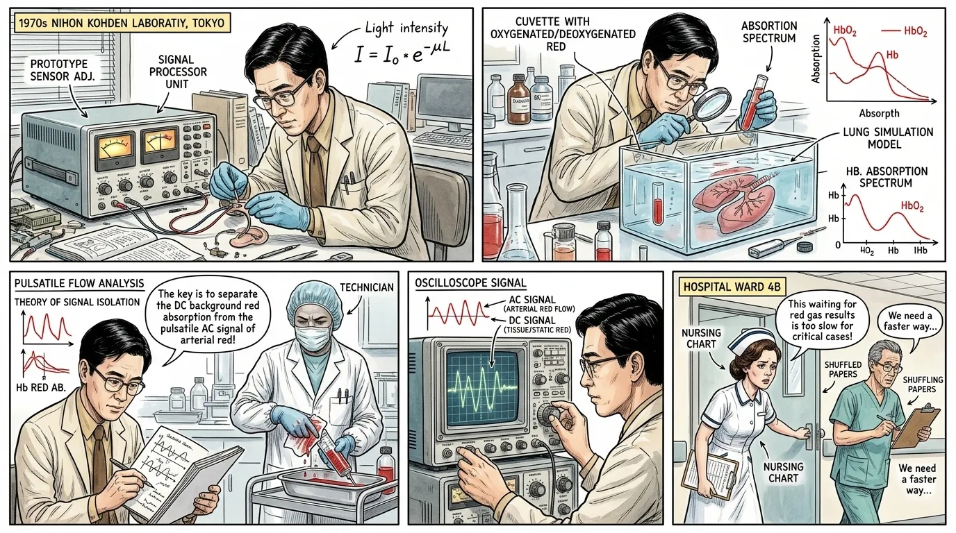 Pulse Oximeter — page 5 illustration — Wonder Inventions Pulse Oximeter — page 5 illustration — Wonder Inventions