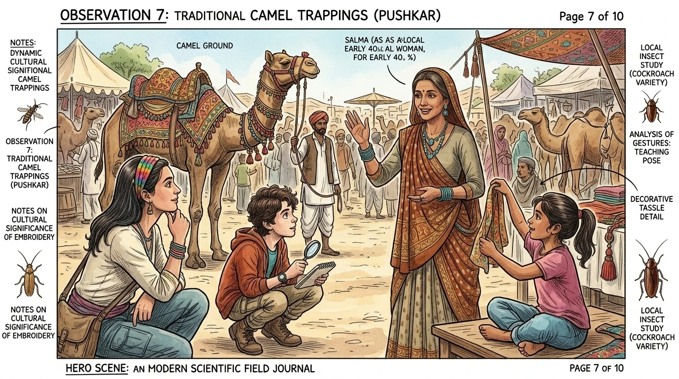 Pushkar Camel Fair, India — page 7 illustration — Wonder Travel Pushkar Camel Fair, India — page 7 illustration — Wonder Travel