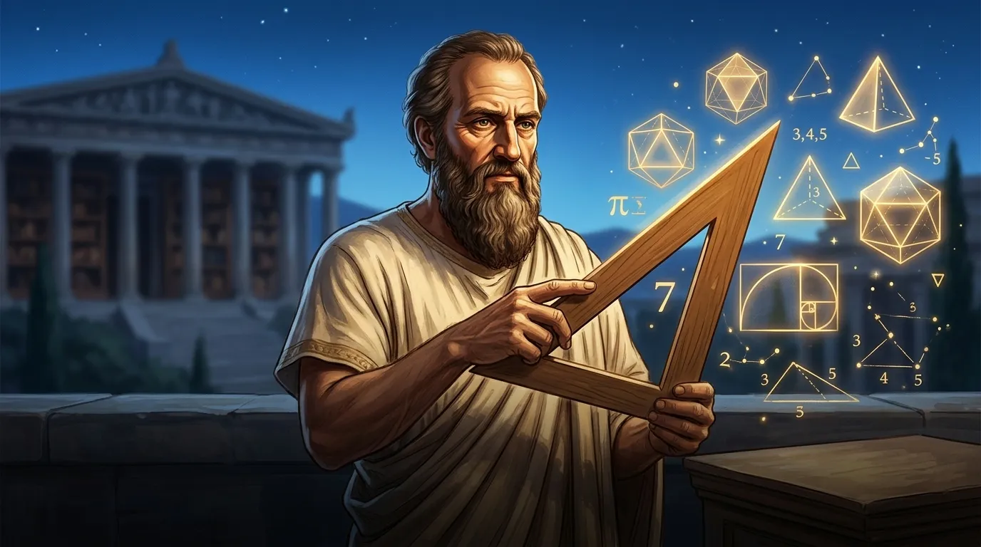 Pythagoras — 图书封面 — Wonder Philosophy