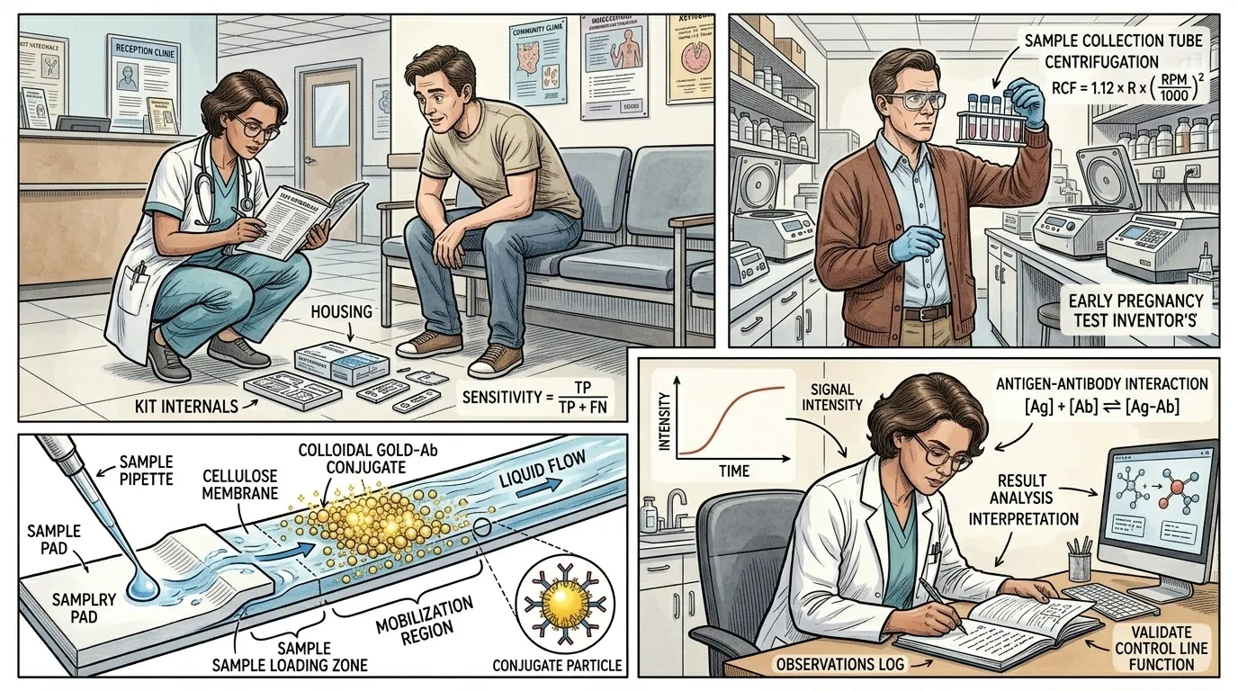 Rapid Diagnostic Test — page 6 illustration — Wonder Inventions Rapid Diagnostic Test — page 6 illustration — Wonder Inventions