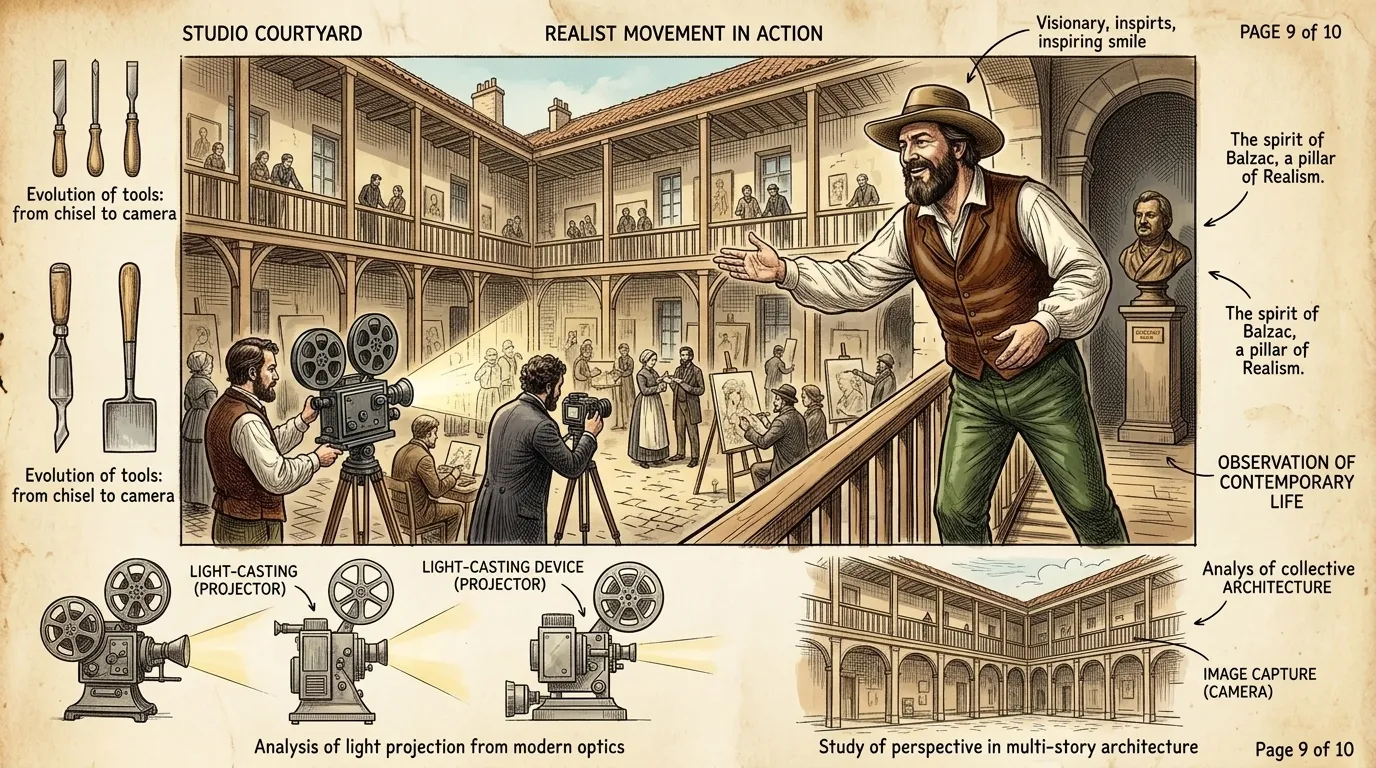 库尔贝对现实主义的执着,他对学院派的反抗,他致力于描绘普通民众生活的奉献——这些原则至今仍在激励着艺术家们。他的影响力体现在那些力求捕捉人类经验真相… 库尔贝对现实主义的执着,他对学院派的反抗,他致力于描绘普通民众生活的奉献——这些原则至今仍在激励着艺术家们。他的影响力体现在那些力求捕捉人类经验真相…